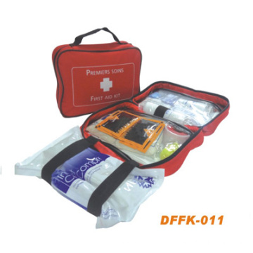 Combinaison de trousse de secours d&#39;urgence extérieure avec beaucoup de contenu (DFFK-011)